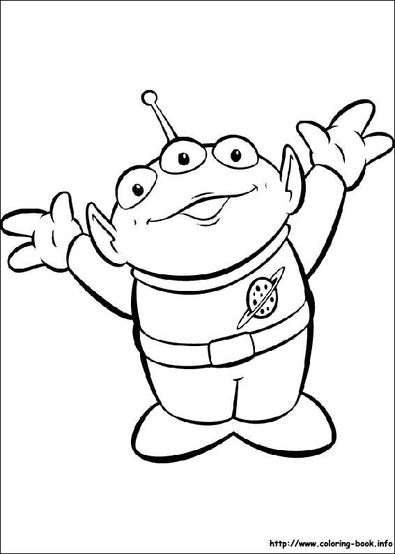 Toy Story coloring picture